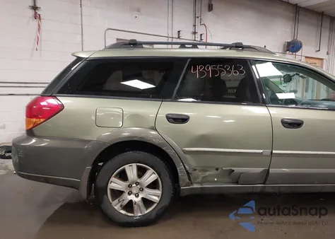 2005 Subaru Outback 2.5I z USA, uszkodzony, nr VIN 4S4BP61C557347138